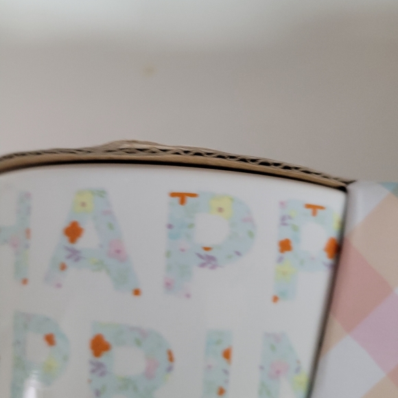 Signature Stoneware ramikens set of 3 Spring themed -pastel print..New in Box - Picture 5 of 6